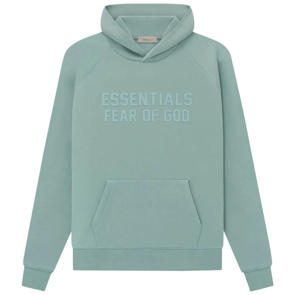 NEW Fear of God Essentials 2Pc Set Hoodie & Relaxed Sweats Sycamore - Picture 2 of 5